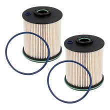 2 Pack for Chevrolet ACDelco Pro Fuel Filter Kit 23304096 Diesel Filter Element 49243 TP1015 2330409
