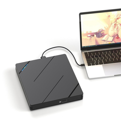 Disco óptico externo 7 em 1 USB 3.0 tipo C para CD, DVD e RW 2