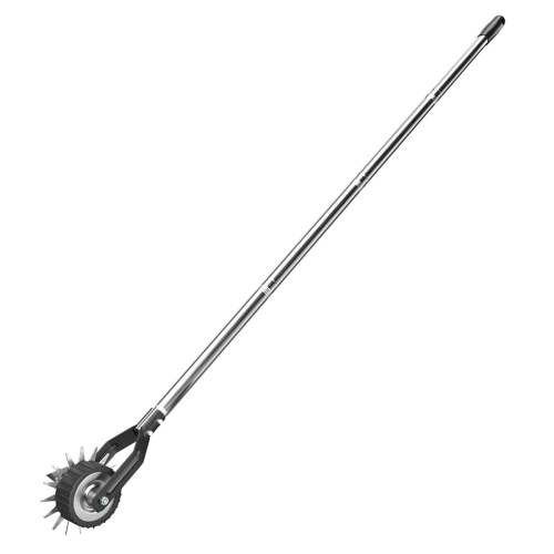 Cortador de grama manual para calçada de 67,3 polegadas, com rodas giratórias