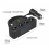 4-Socket Auto-aansteker Splitter 12V-24V Telefoonvoeding 4