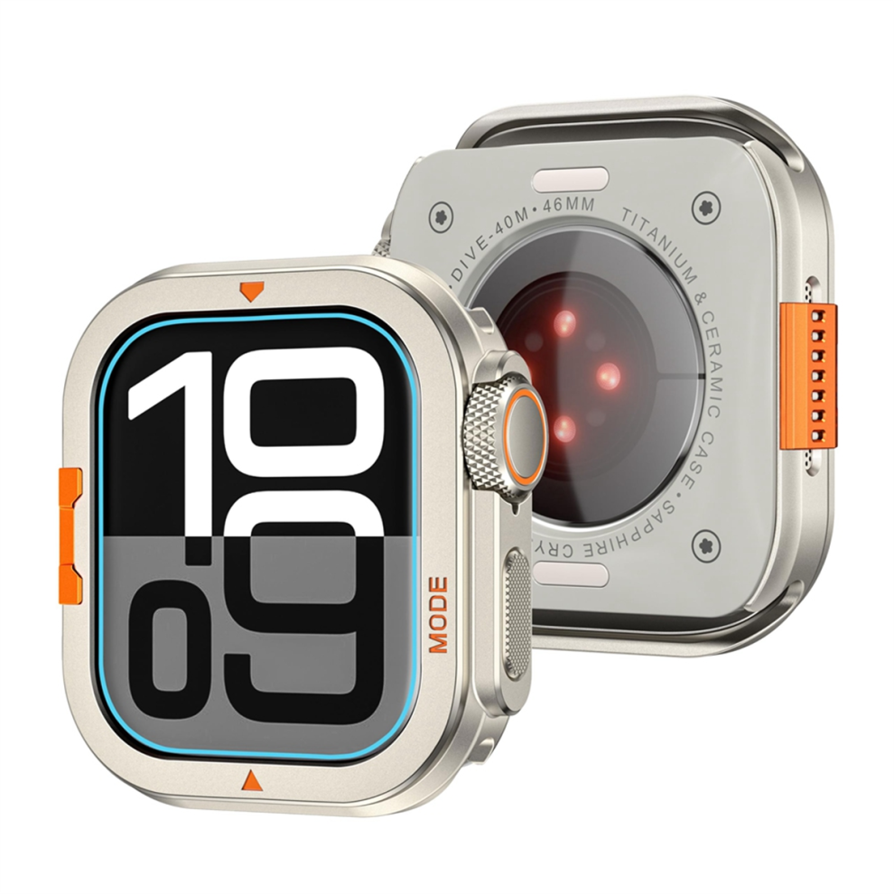 Metal Case for Watch Series 10 46mm Protector Turn