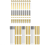 Pen Kits for Woodturning 10 Pack with Black Ink Ma 1