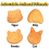 Animal Mini WaffleMaker 6 Shaped Pancakes Breakfas 7