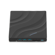 Unidade óptica externa DVD-RW USB 3.0 portátil 3D