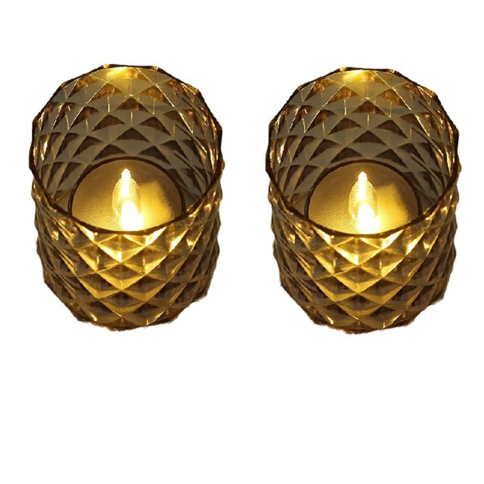 Lampe de table LED en cristal, veilleuse en acrylique, lampe de chevet