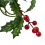 Artificial Berry Holly Garland Vine Decorations 2M 6