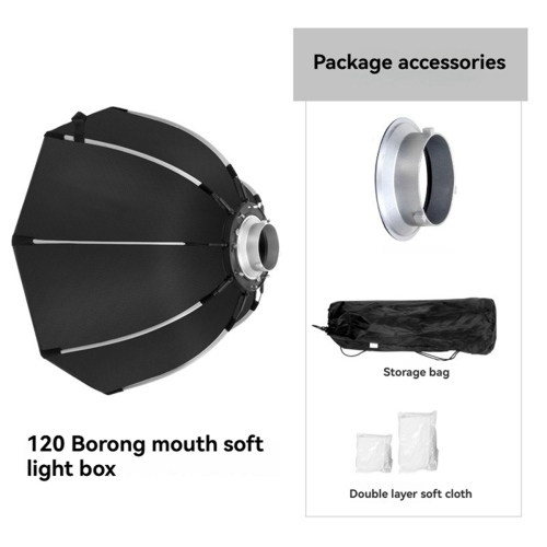Βάση Bowens Softbox οκταγωνίου γρήγορης εγκατάστασης 120cm Hot 2
