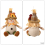 2 τεμάχια Χειροποίητες κούκλες Harvest Season Doll για καθίσματα 3