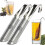 2x Tesil pipe stainless steel mesh tea infuser Metal look one size 1