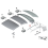 Autodak Cabriolet Trim Strip Scharnier Covers Moldi 3