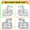 RAAMCLIPS voor X5 E53 2000-2015 Auto REGELAAR RE 10