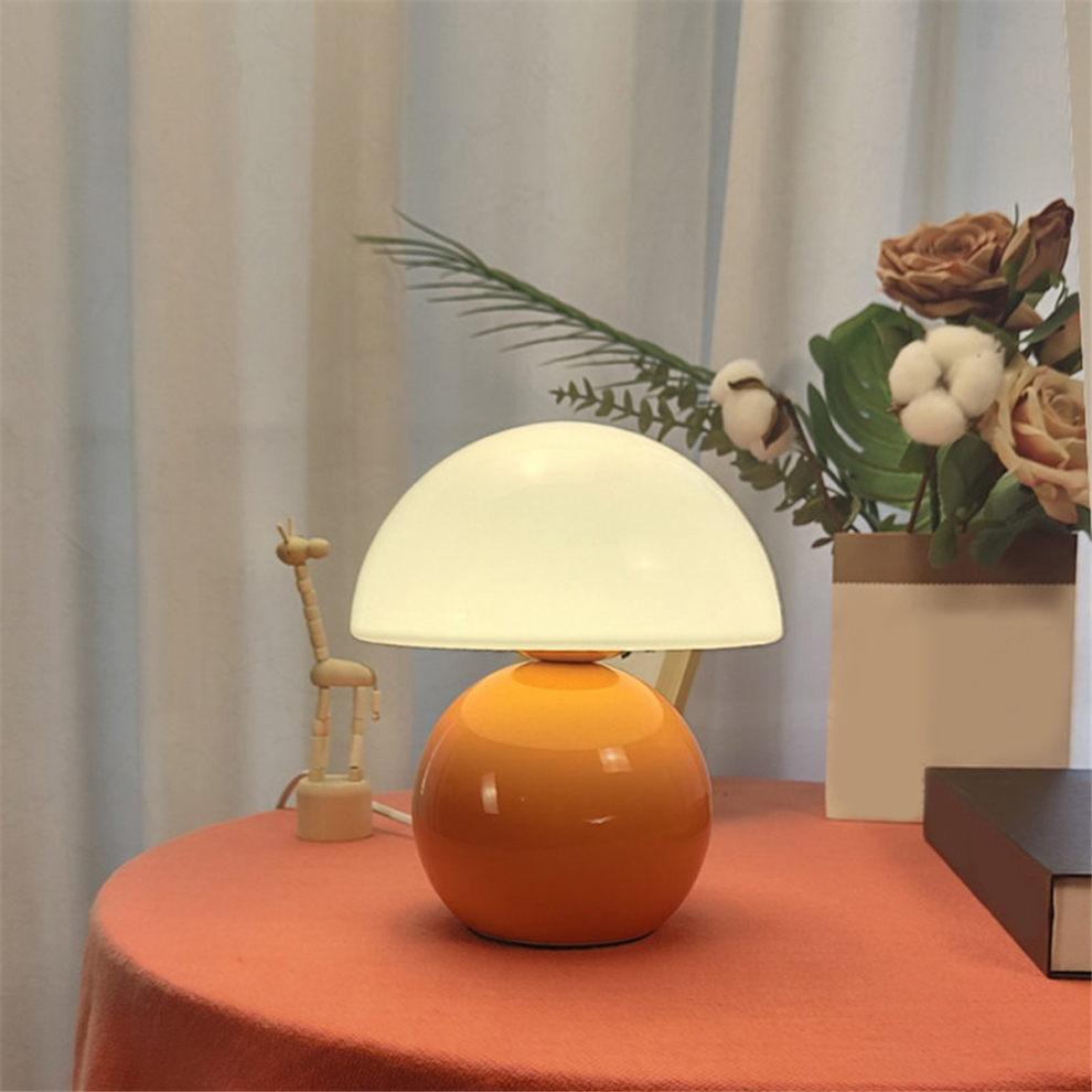 Lampe de chevet champignon pour chambre à coucher