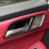 Για MG 2020-2024 ABS Carbon Fiber Εσωτερική Πόρτα Αυτοκινήτου H 4