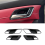 Για MG 2020-2024 ABS Carbon Fiber Εσωτερική Πόρτα Αυτοκινήτου H 5
