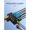 Comutador KVM -Compatível+VGA 4K 1080P com -Compatível 4