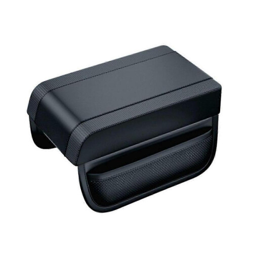 Car Armrest Box Height Pad Universal Armrest Cushion with Pocket Central Memory Cotton Elbow Support