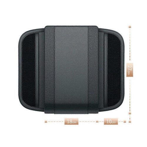 Car Armrest Box Height Pad Universal Armrest Cushion with Pocket Central Memory Cotton Elbow Support 2
