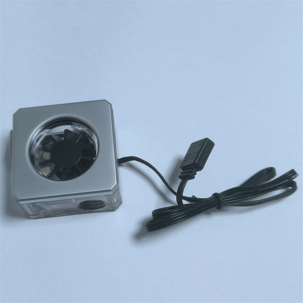 Water Cooling Flow Meter Rgb G1/4Inch System For P Silver 4854188149725