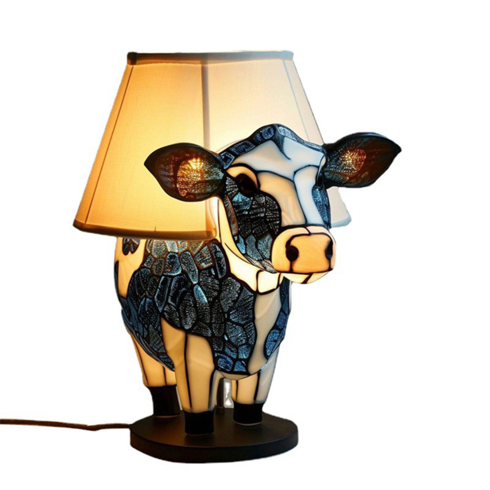 Lampe de table, lampe de chevet animal avec ports USB A+C
