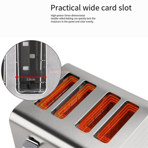 2 Torradeira com Desligamento Automático - Slots Extra Largos e 2