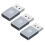 3Pcs 4K Displayport Dummy Plug DP Virtual Display 2