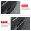 4X Carbon Fiber Innen Tür Armlehne Panel Trim C 6