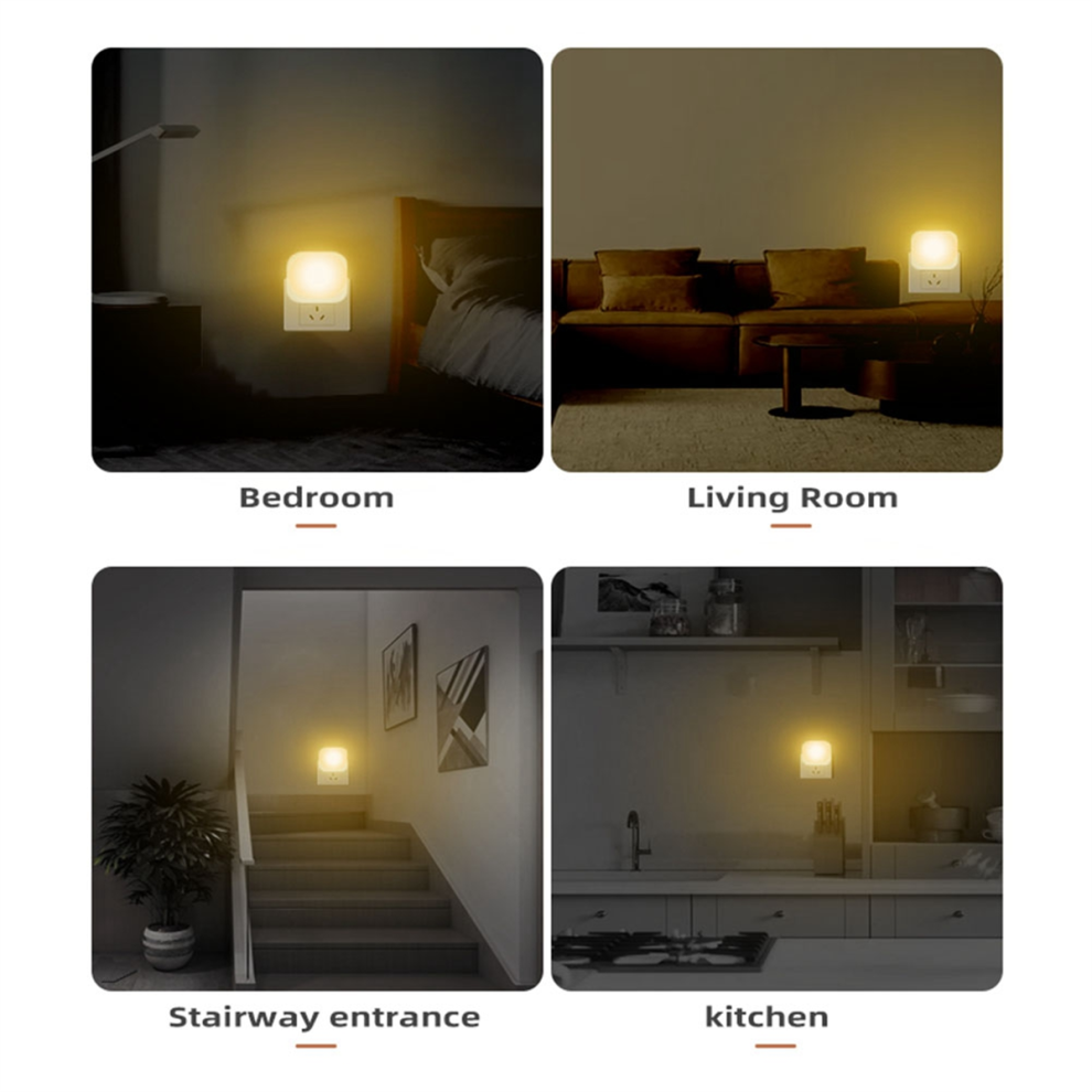 Modello Plug-In Sensore Luce Multifunzionale Practi