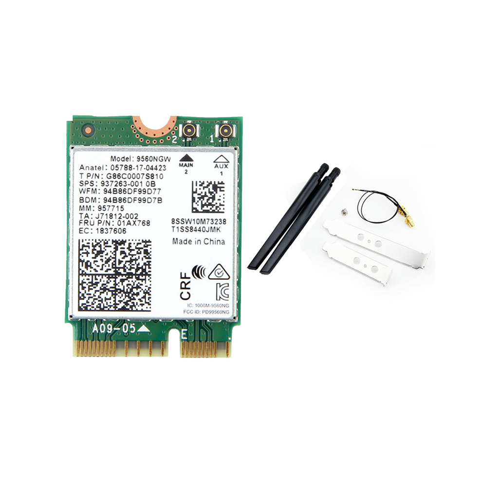 9560Ngw Wifi Card With Antenna 1730Mbps Wireless A 4853655108760