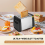 Toaster 2 Edelstahl Brot Extra Breite Schlitz Com 6