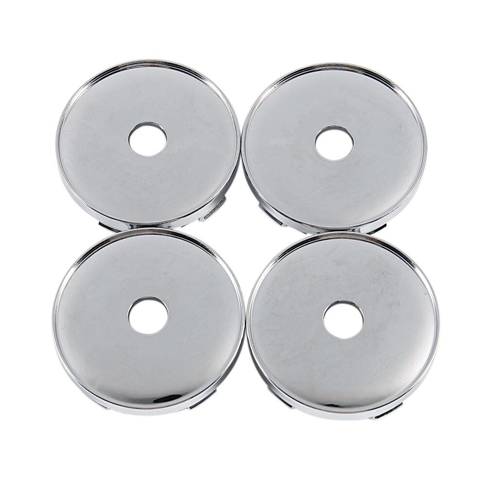 Set Of 4 Chrome Wheel Center Hub Cap Universal Car 4853655119858