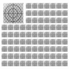 200Pcs Prism Measurement Reflector Sheet Total Station Tunnel Survey
