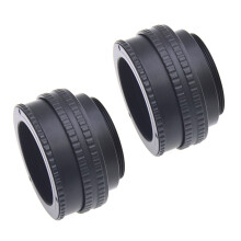 2x M42 To M42 Lens Adjustable Focusing Helicoid Macro Tube Adapter