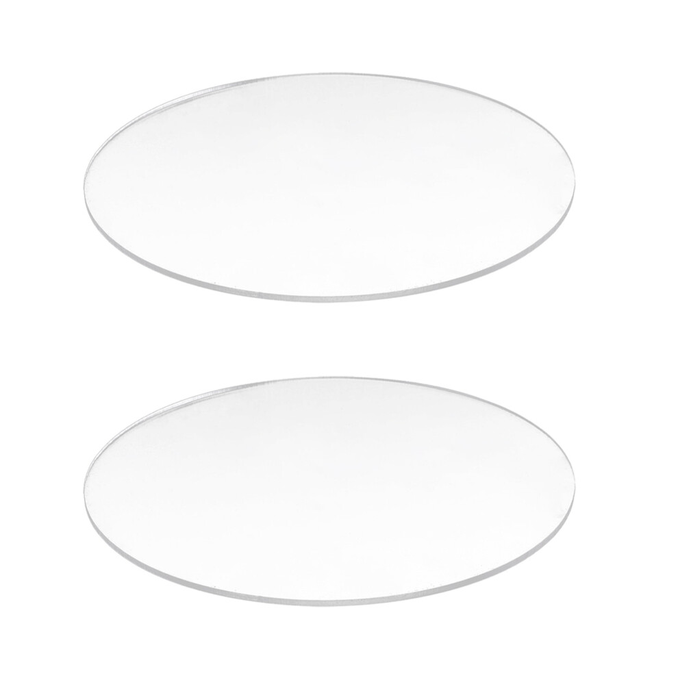 Transparent 3Mm Thick Mirror Acrylic Round Disc Diameter:85mm 4712844950217
