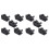 10pcs Camera Metal Cold Shoe Hot Shoe Flash Bracket Mount Adapter 1