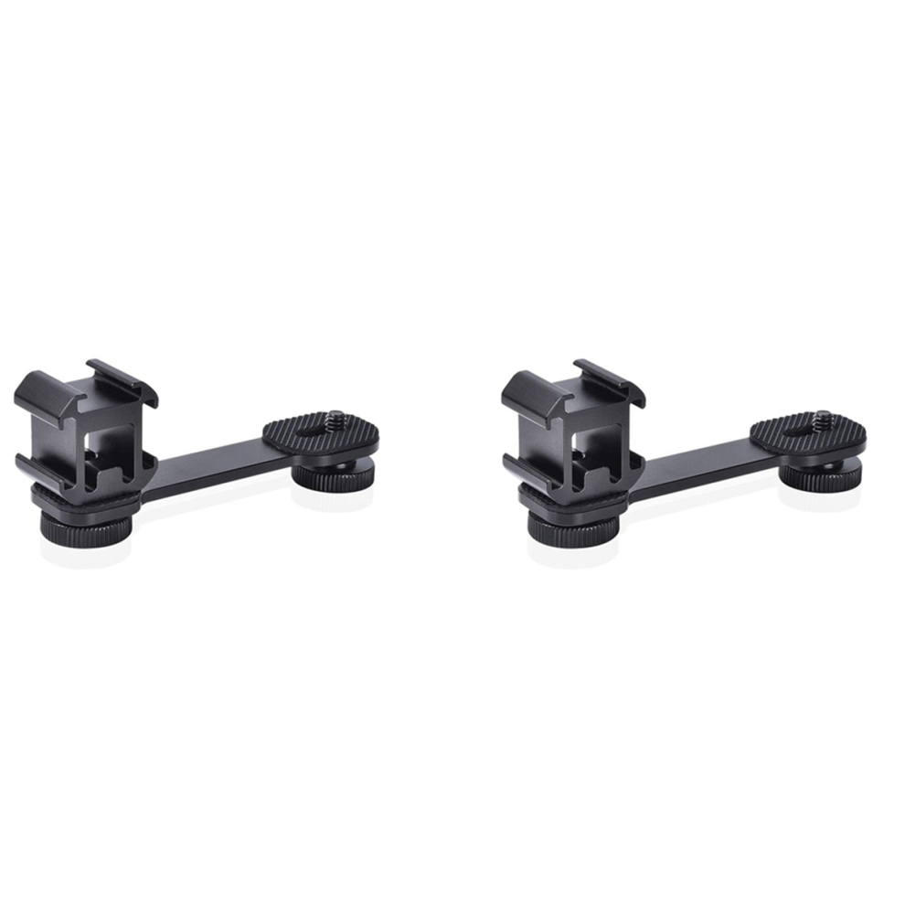 Triple Cold Shoe Mount Universal Extension Bracket Holder Adapter 4712844952563