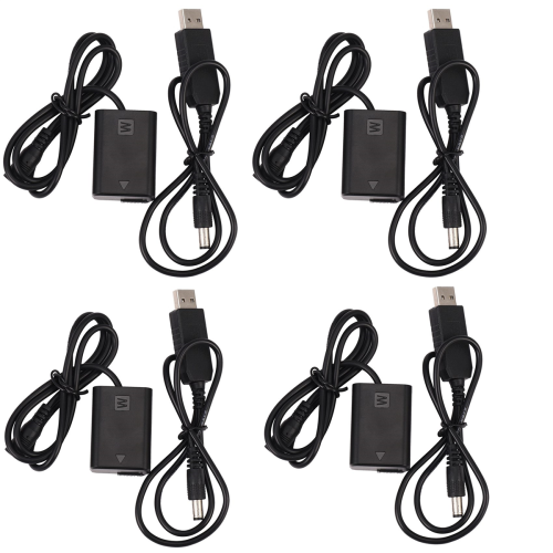 NP-FW50 Dummy Batteri DC Powerbank Adapter För A7R, A6000, A55