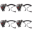Kamerans zoomkontroll DV-kabel 2,5 mm kamerauttag 1