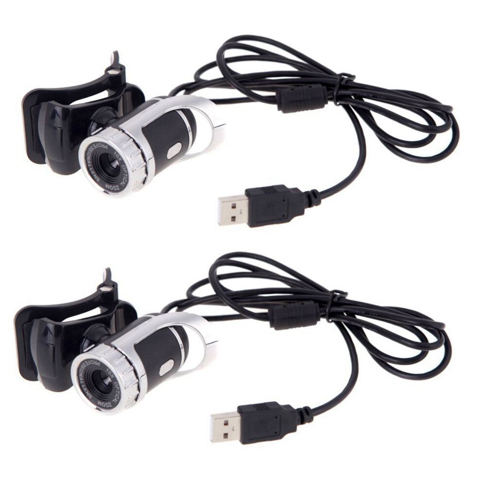Usb 2.0 12 Megapixel Hd Camera Web Cam 360 Degree With Mic Clip-On 4712844952594