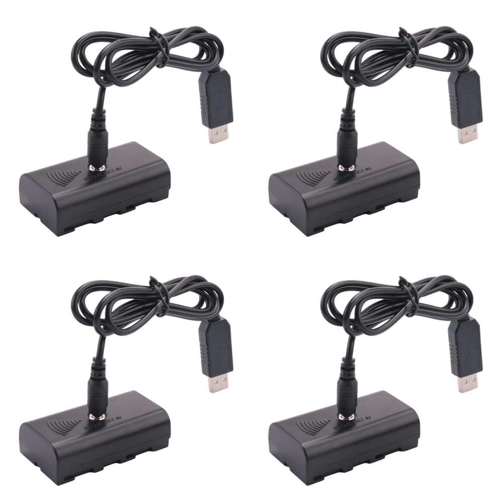 Dc Coupler Dummy Battery+5V Usb Cable For Np F550 F570 F770 4712844951900