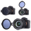 ND Snabbkopplingsfäste Objektivfilter för DSLR-fäste 52MM 2