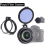 ND Snabbkopplingsfäste Objektivfilter för DSLR-fäste 52MM 3