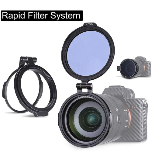 ND Snabbkopplingsfäste Objektivfilter för DSLR-fäste 52MM 2