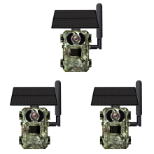 4G Sim Card LTE Cellular 4W Solar 7800MAh Battery 4MP IP66 Camera(EU)