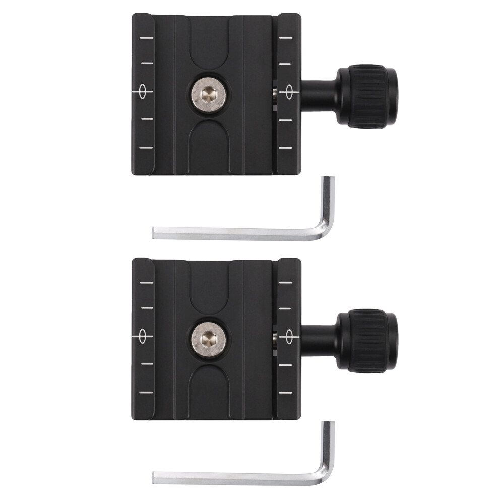 Aluminium 50mm Quick Release Plate QR Clamp for Tripod Ballhead