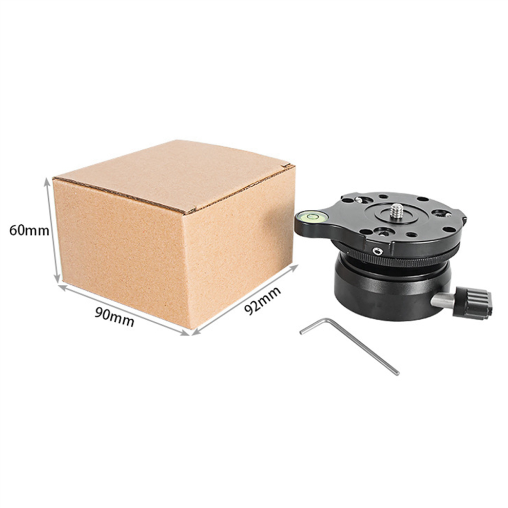 Dy-60N Tripod Head Levelling Base Adjusting Plate For Dslr Camera 4712844958312