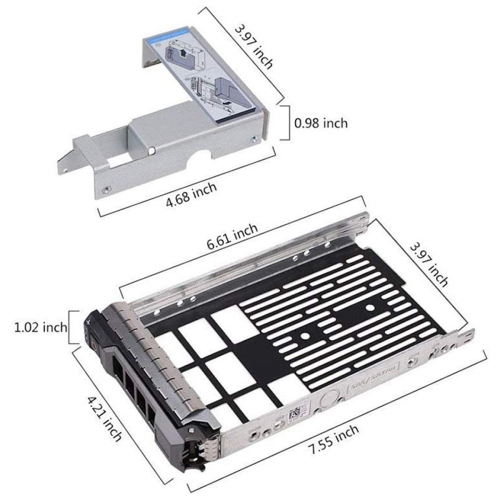 3.5Inch Hard Drive Tray for PowerEdge Servers-with Adapter 1