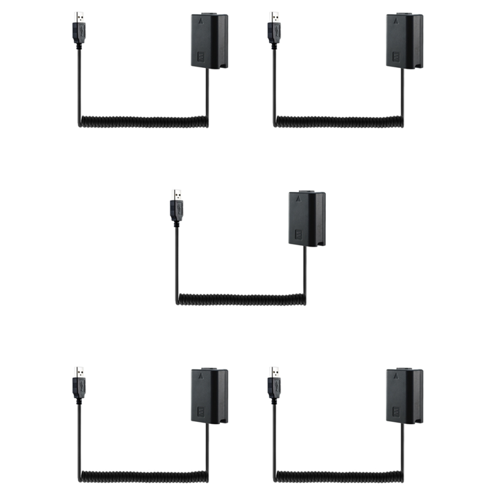 Usb Charging Cable Np-Fw50 Dummy Battery Spring Wire For A7 A7r 4712844957414