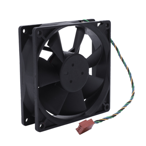 90 x 90 x 25 mm DC 12V 0,60A 4-poliga processorfläktar 2