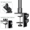 C Tripod Clamp Desk Mount Light Stand with Ball Head Table Fixture 3