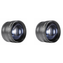 58mm 2X teleobjektiv telekonverter för